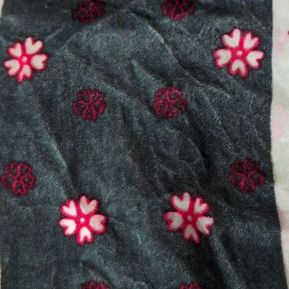 Stunning emerald floral burnout Rayon velvet kimono overlay top O/s nwot ruana - Picture 7 of 8